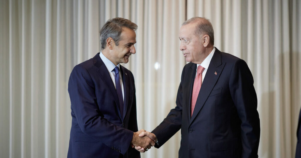 Συνάντηση Μητσοτάκη - Ερντογάν: Εξετάζονται όλες οι πτυχές των ελληνοτουρκικών σχέσεων