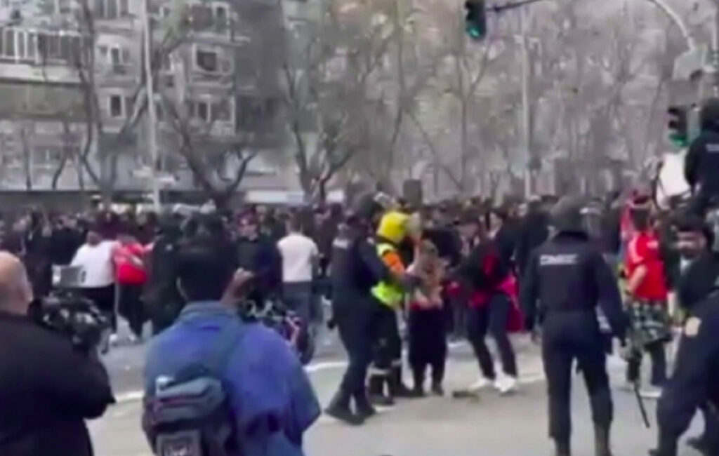 Ρεάλ Μαδρίτης – Μπενφίκα: Συμπλοκές οπαδών και αστυνομίας πριν τον αγώνα