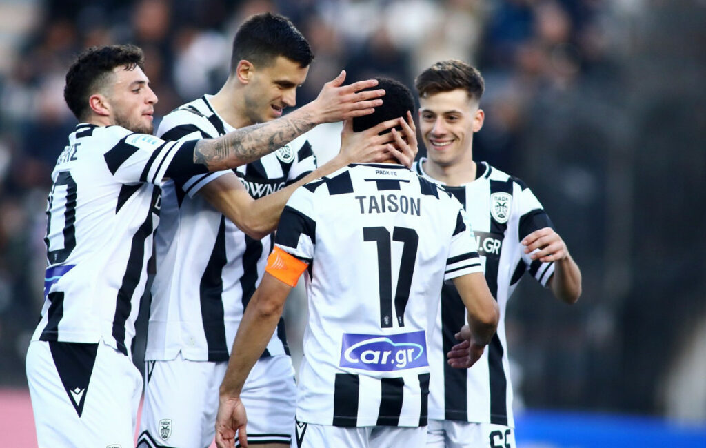 ΠΑΟΚ – Λεβαδειακός 3-0: Ξεκούραστο τρίποντο με Τάισον και Γερεμέγεφ