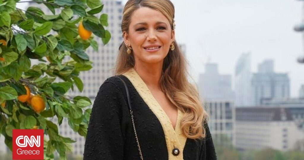 Μπλέικ Λάιβλι: Σπάνιες οικογενειακές στιγμές στο Ηνωμένο Βασίλειο