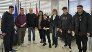 Συνάντηση του Ν. Μπάμπαλου με τους συμμετέχοντες στον διαγωνισμό «Αρχιμήδης»