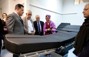 Εγκαινιάστηκαν τέσσερις υπερσύγχρονες χειρουργικές τράπεζες στο Γ.Ν.Α.