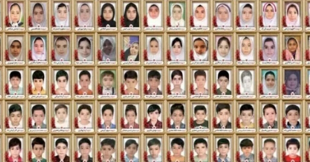 Το Ιράν δημοσίευσε φωτογραφίες των 168 παιδιών που σκοτώθηκαν σε σχολείο