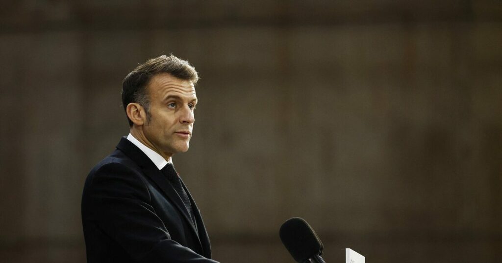 Διάγγελμα Μακρόν για τις εξελίξεις στη Μέση Ανατολή