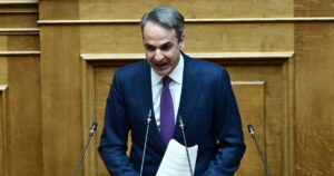 Ομιλία του Κυριάκου Μητσοτάκη στη Βουλή για τις εξελίξεις στο Ιράν