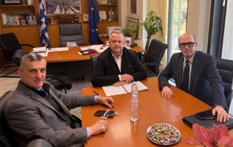 Συνάντηση Γιάννη Τομπούλογλου για τη σύμβαση LED