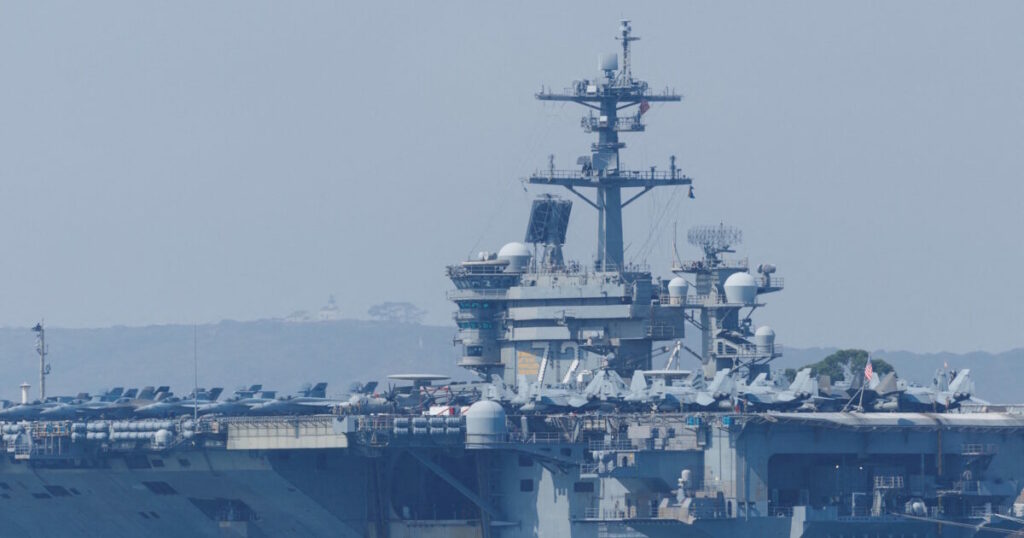 Φρουροί της Επανάστασης: Επιθέσεις με βαλλιστικούς πυραύλους στο Abraham Lincoln