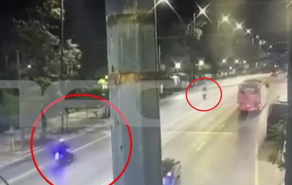 Σοκαριστική σύγκρουση έξω από τη Βουλή: Η στιγμή του θανατηφόρου τροχαίου