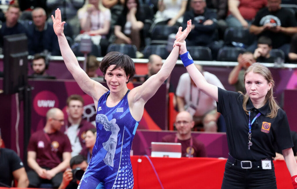 Η Πρεβολαράκη προκρίθηκε στον τελικό του ευρωπαϊκού πρωταθλήματος Πάλης