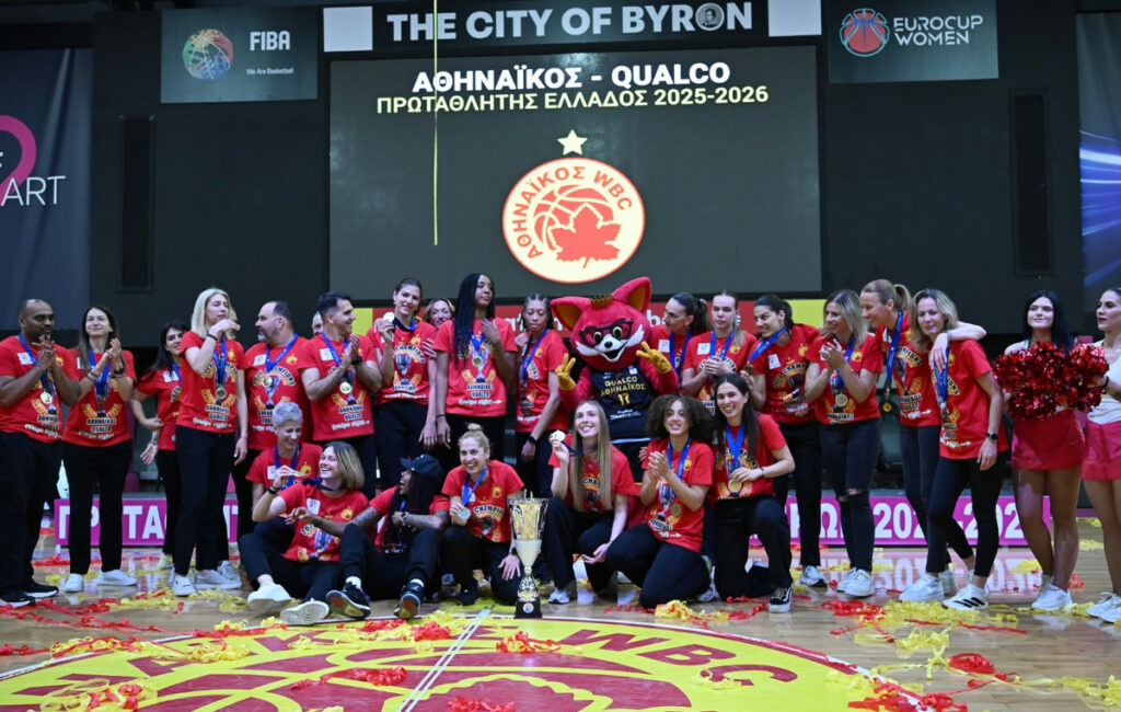 Αθηναϊκός: Φιέστα για την κατάκτηση του 5ου πρωταθλήματος