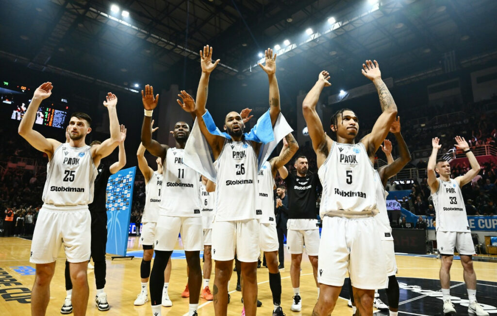 ΠΑΟΚ: Συγχαρητήρια από την ΠΑΕ μετά τη νίκη στον πρώτο τελικό του FIBA Europe Cup