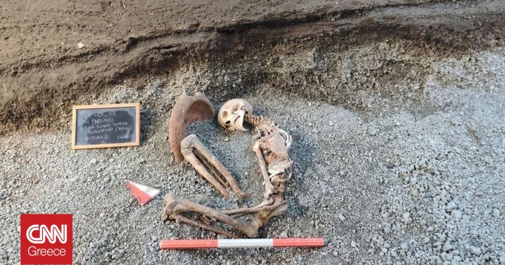 Ανακατασκευή προσώπου θύματος από την έκρηξη του Βεζούβιου με AI