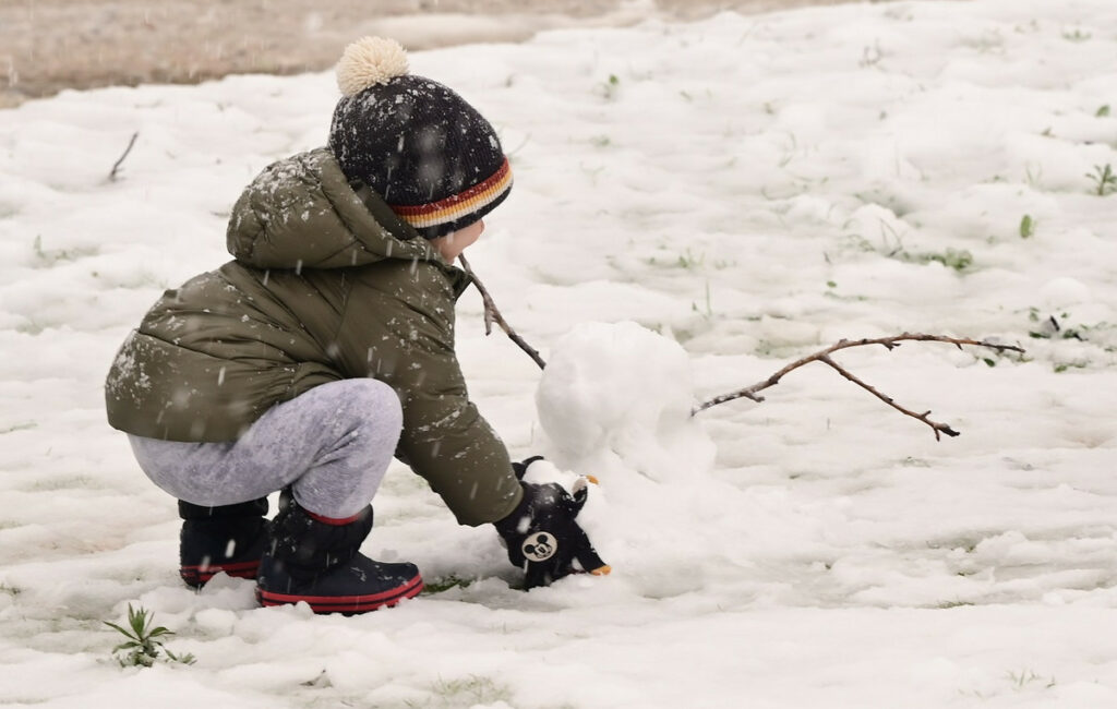 Χιόνια και χαμηλές θερμοκρασίες στη Βόρεια Ελλάδα την Άνοιξη