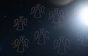 Eντυπωσιακό drone show από τον ΠΑΟΚ και τον ΟΦΗ στον τελικό κυπέλλου