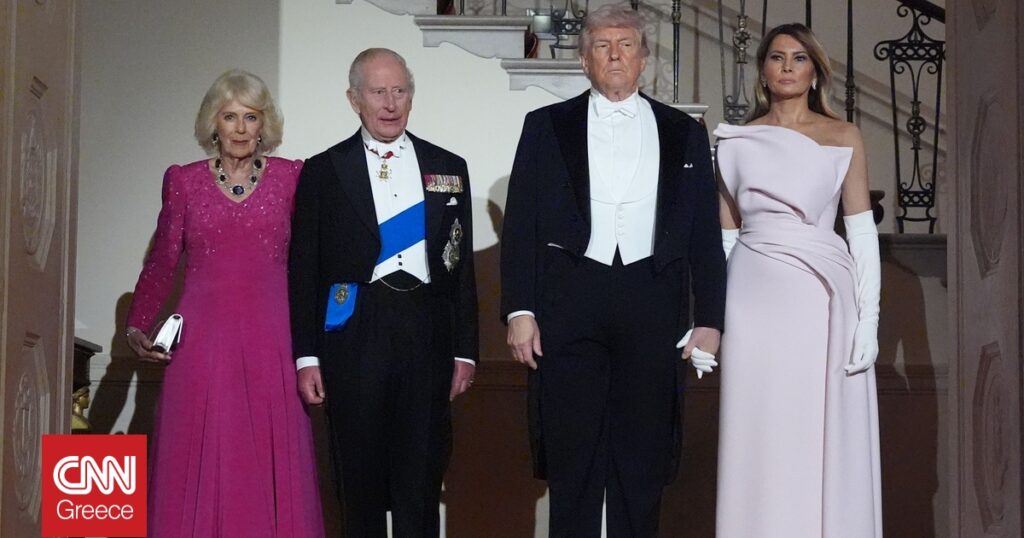 Μελάνια Τραμπ και βασίλισσα Καμίλα αποδεικνύουν την κομψότητα στον Λευκό Οίκο