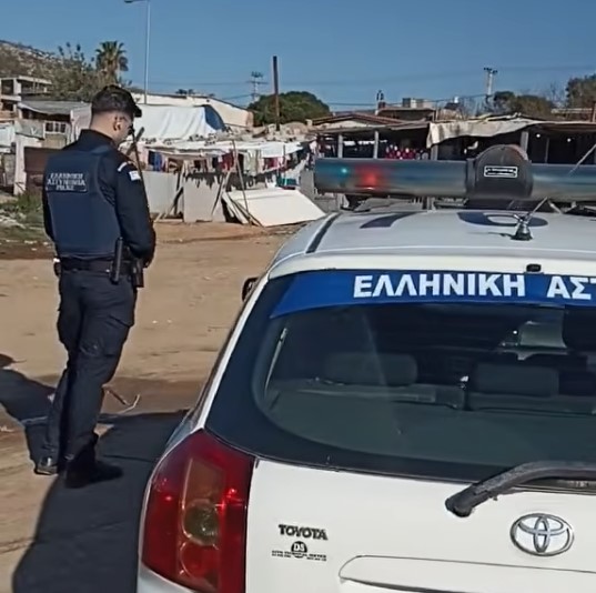 Μεγάλη αστυνομική επιχείρηση κατά ρευματοκλοπών στα Άνω Λιόσια