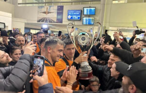 Ενθουσιασμός στο Ηράκλειο για τον θρίαμβο του ΟΦΗ