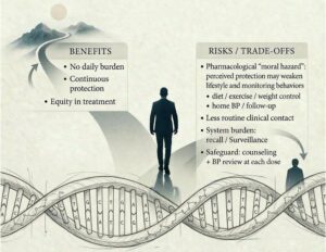 Διπλή ετήσια θεραπεία υπέρτασης μπορεί να αλλάξει την φροντίδα αλλά χρειάζεται προσοχή