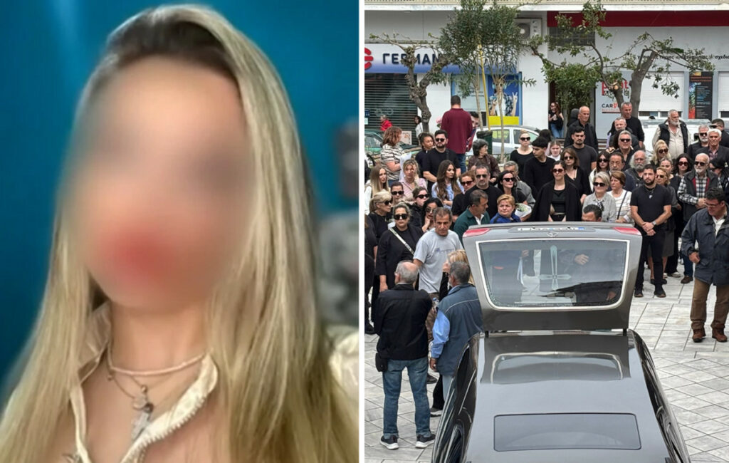 Συγκίνηση και θλίψη στο τελευταίο «αντίο» στη 19χρονη Μυρτώ στο Αργοστόλι