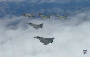 Εντυπωσιακές εικόνες από την άσκηση της Πολεμικής Αεροπορίας με την Ιταλία