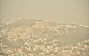 Επεισόδιο μεταφοράς σκόνης από τη Σαχάρα πλήττει την Ελλάδα