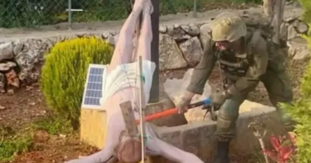 Συγγνώμη από το Ισραήλ για την καταστροφή του αγάλματος του Ιησού