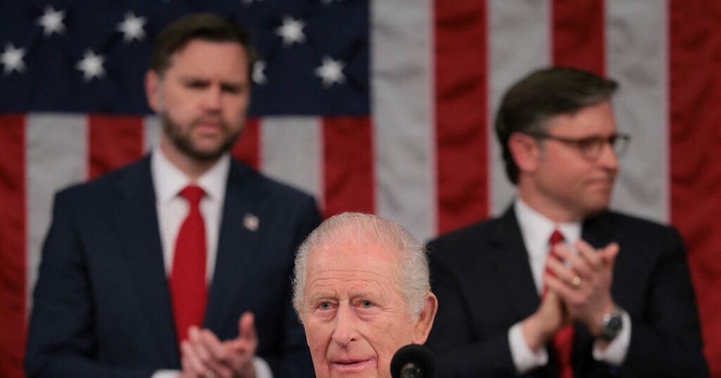 Ομιλία Καρόλου στο Κογκρέσο: Δεσμοί ΗΠΑ και Βρετανίας και καταδίκη βίας