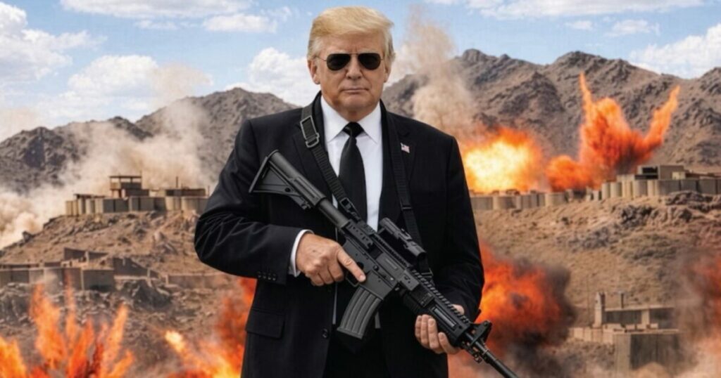 Ντόναλντ Τραμπ: Εμφανίστηκε με όπλο και απείλησε το Ιράν