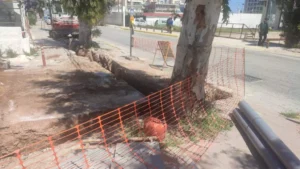 Προσωρινή διακοπή πρόσβασης στην οδό Κωστή Παλαμά στη Ραφήνα λόγω εργασιών