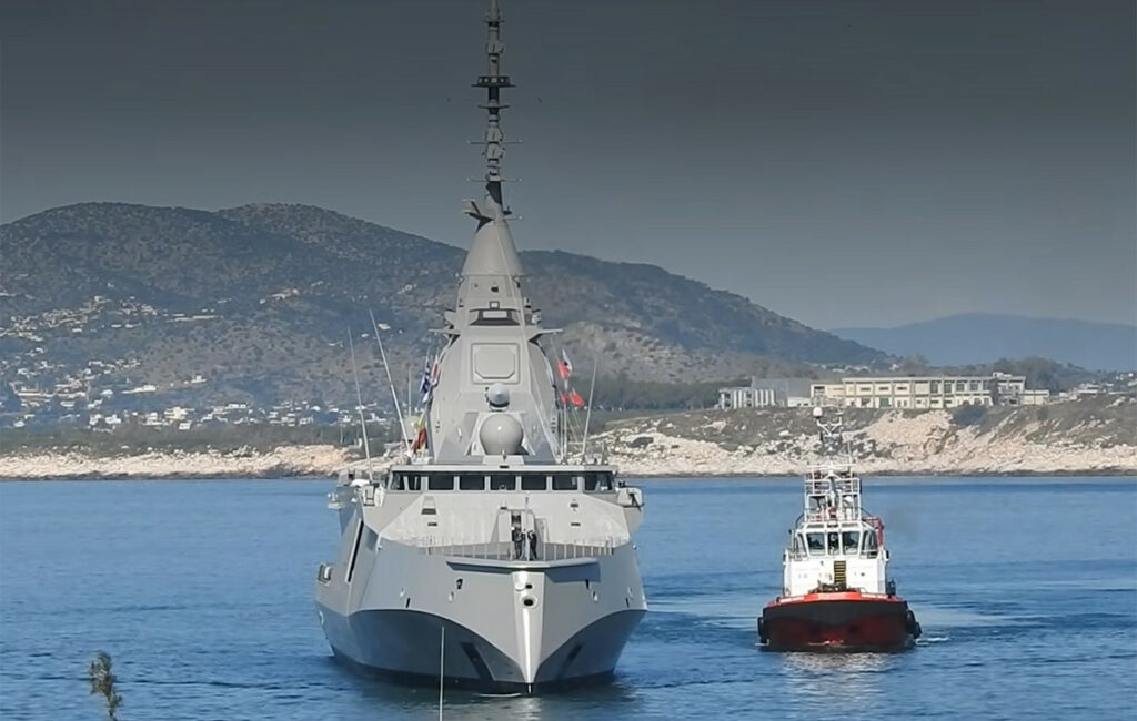 Η φρεγάτα «Κίμων» στον Πειραιά - Μητσοτάκης και Μακρόν αύριο