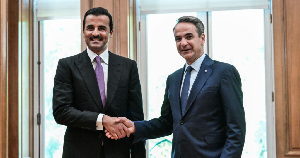 Συνάντηση Μητσοτάκη με τον Εμίρη του Κατάρ την Τετάρτη στο Μαξίμου