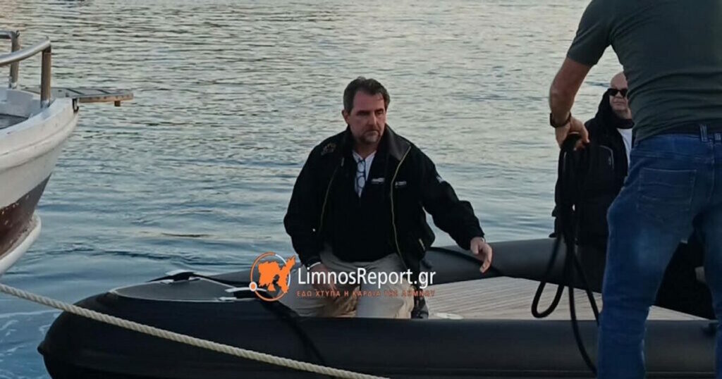 Ο Νικόλαος Ντε Γκρες εντυπωσιάζει με την άφιξή του στη Λήμνο