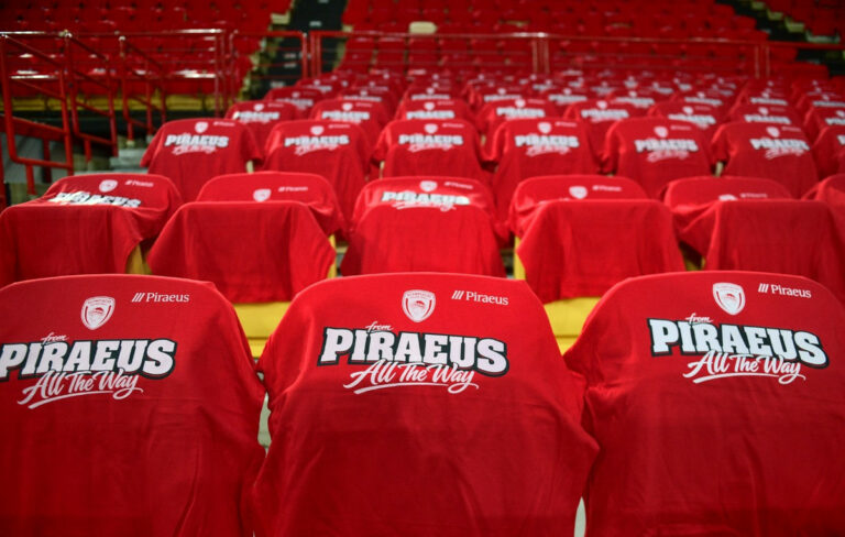 Ολυμπιακός: Το ΣΕΦ θα πλημμυρίσει από κόκκινα μπλουζάκια