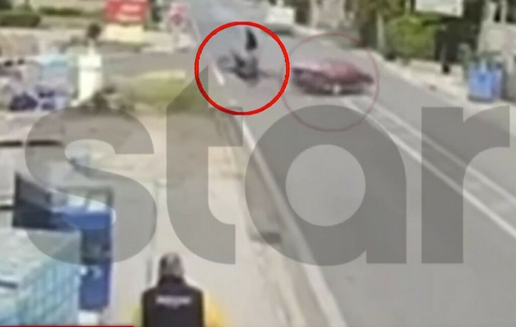 Από θαύμα γλίτωσε ο 18χρονος μοτοσικλετιστής στην Αρτέμιδα