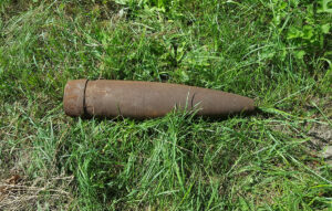 Ανακαλύφθηκε βλήμα πυροβολικού στη Μυτιλήνη κατά τις εργασίες σε οικία