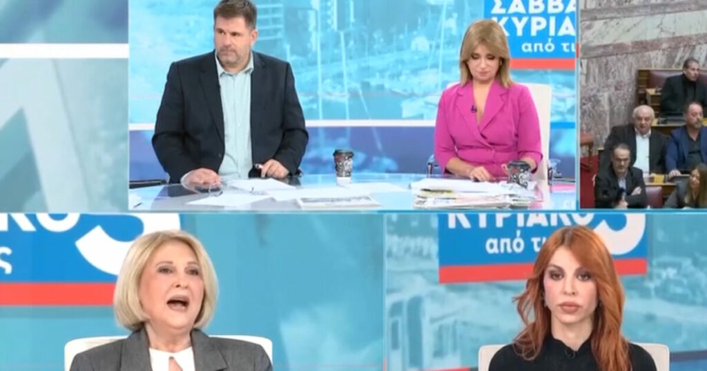 Σφοδρή αντιπαράθεση Βούλτεψη – Αναστασίου σε τηλεοπτική εκπομπή